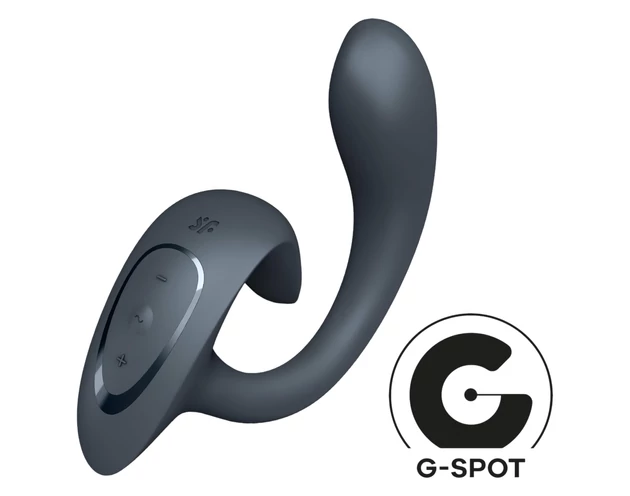 Satisfyer G for Goddess 1 - csikló- és G-pont vibrátor (szürke)