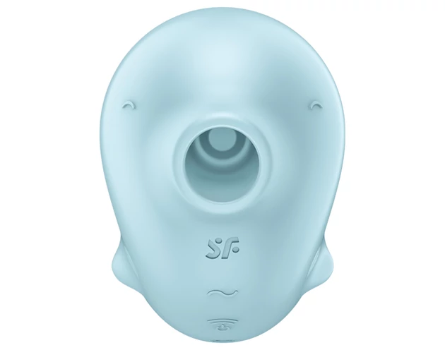 Satisfyer Sassy Seal - léghullámos csiklóizgató (türkiz)