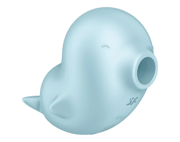 Satisfyer Sassy Seal - léghullámos csiklóizgató (türkiz)