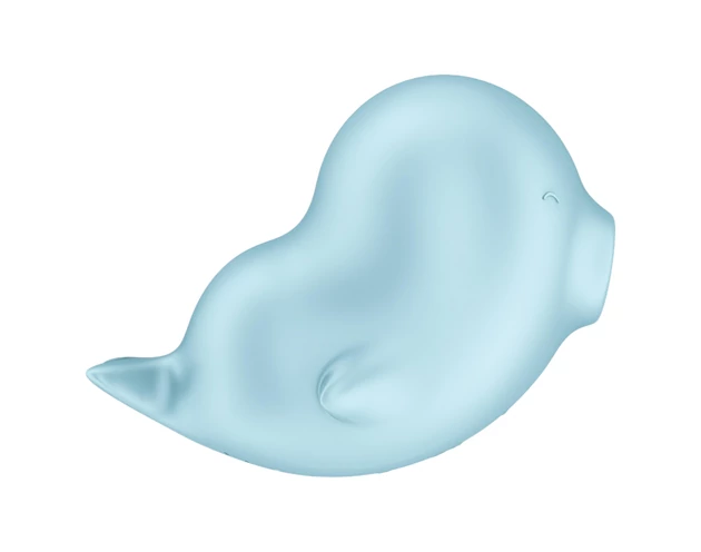 Satisfyer Sassy Seal - léghullámos csiklóizgató (türkiz)