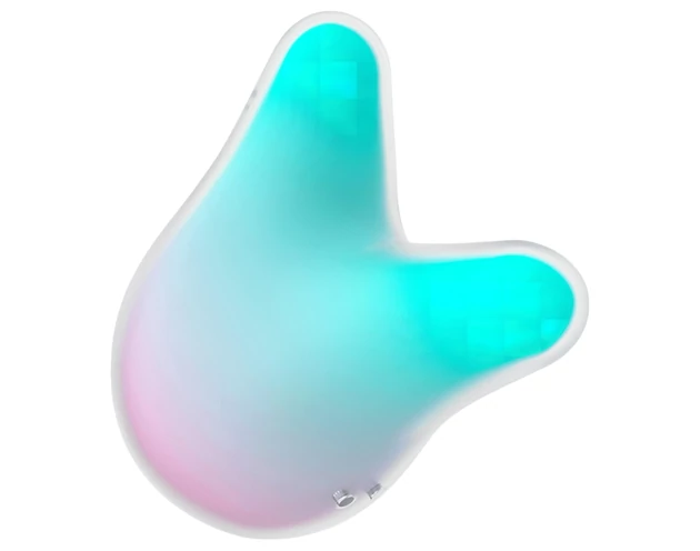 Satisfyer Mermaid Vibes - léghullámos csiklóizgató (menta-pink)