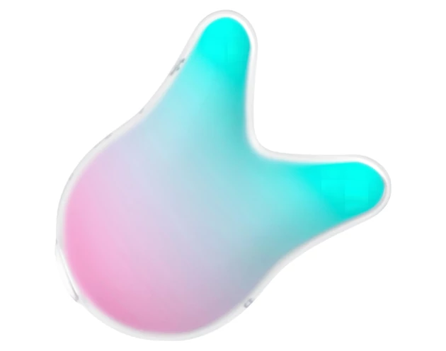 Satisfyer Mermaid Vibes - léghullámos csiklóizgató (menta-pink)
