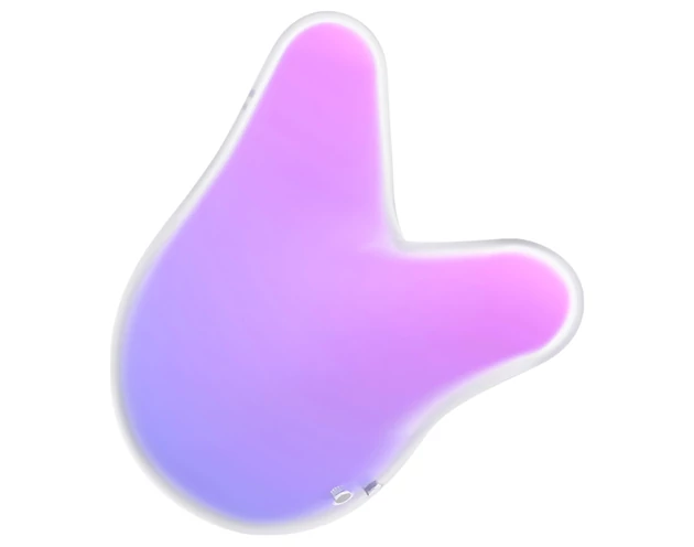 Satisfyer Mermaid Vibes - léghullámos csiklóizgató (lila-pink)