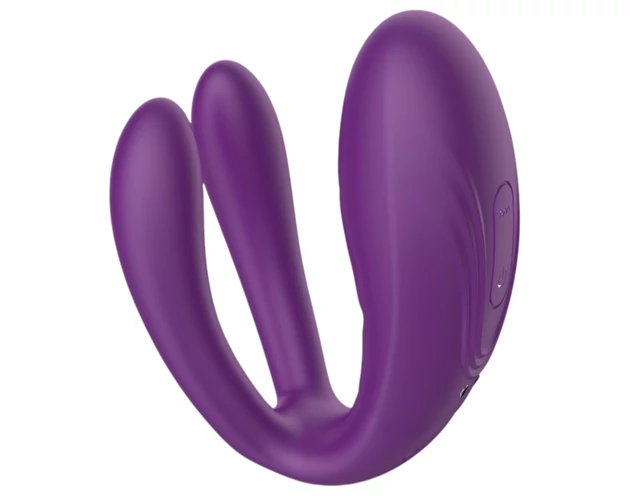 Mrow - akkus, vízálló 3 motoros párvibrátor (lila)