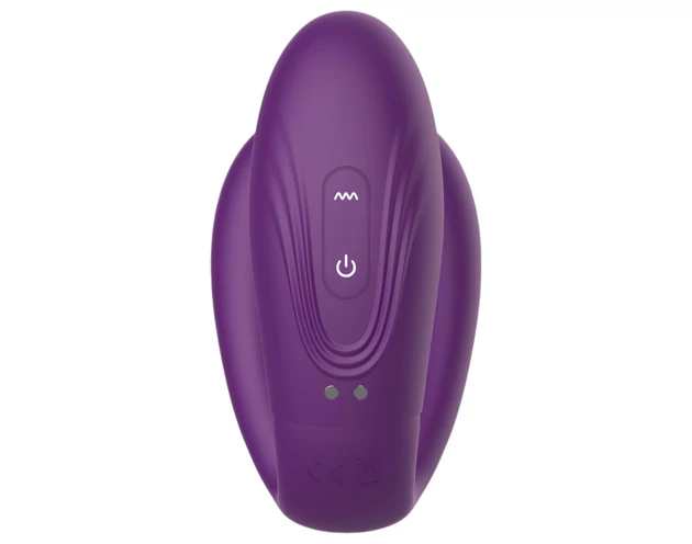 Mrow - akkus, vízálló 3 motoros párvibrátor (lila)