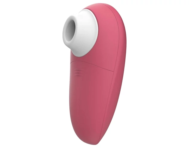 Womanizer Mini - léghullámos csiklóizgató (piros)