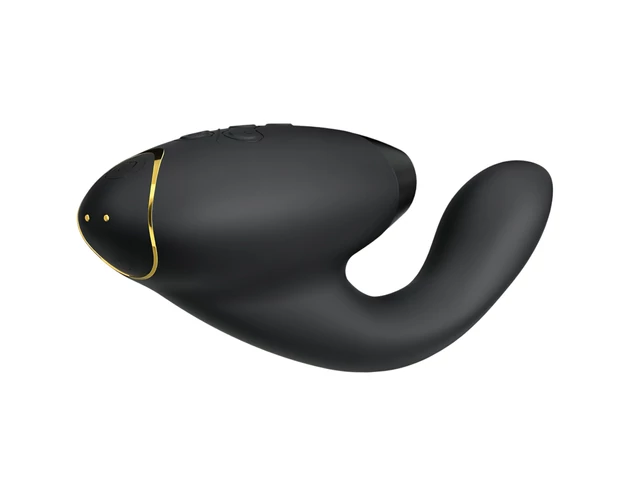 Womanizer Duo 2 - 2in1 G-pont vibrátor (fekete)