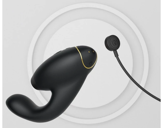 Womanizer Duo 2 - 2in1 G-pont vibrátor (fekete)