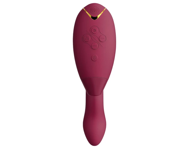 Womanizer Duo 2 - 2in1 G-pont vibrátor (piros)