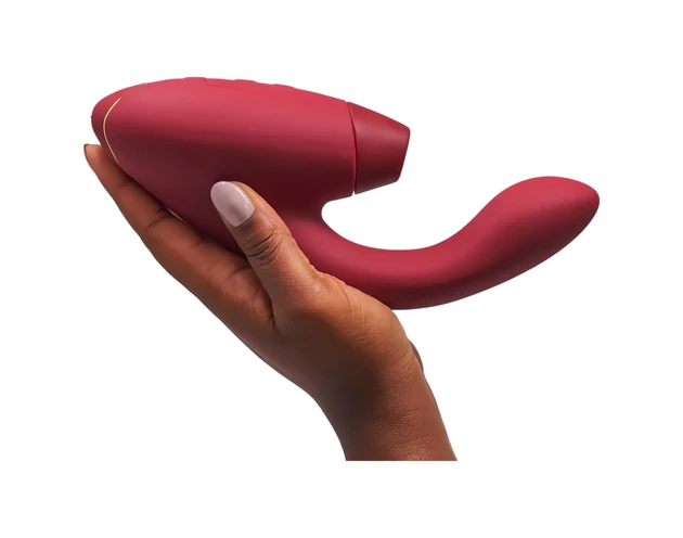 Womanizer Duo 2 - 2in1 G-pont vibrátor (piros)