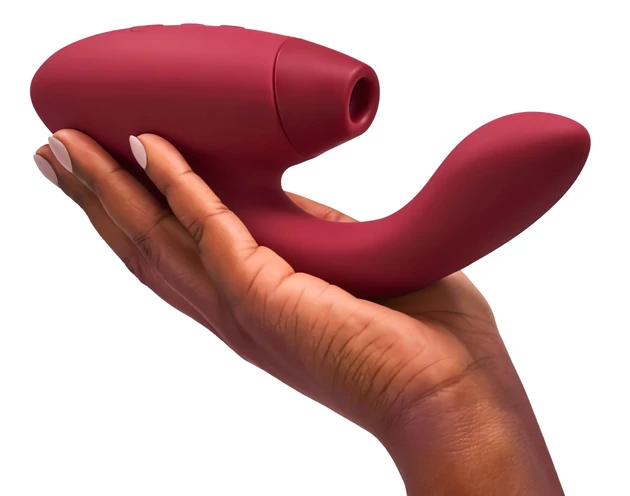 Womanizer Duo 2 - 2in1 G-pont vibrátor (piros)