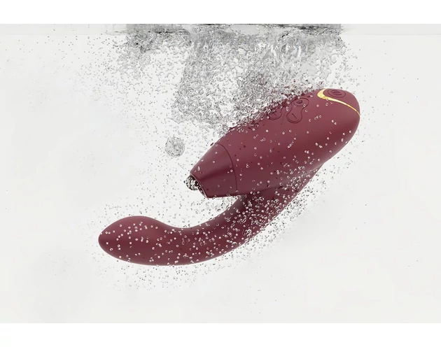 Womanizer Duo 2 - 2in1 G-pont vibrátor (piros)