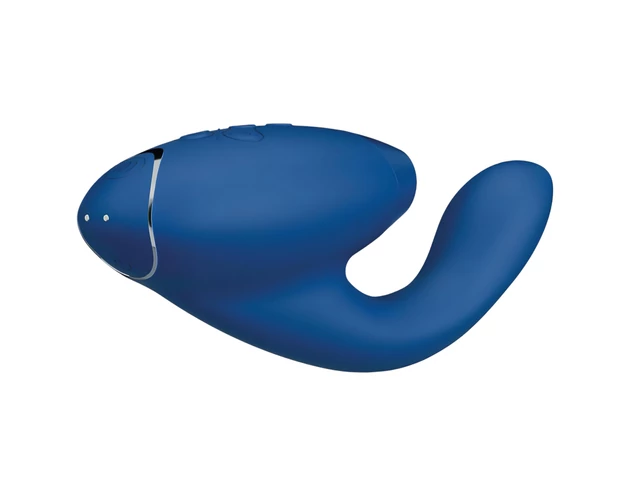Womanizer Duo 2 - 2in1 G-pont vibrátor (kék)