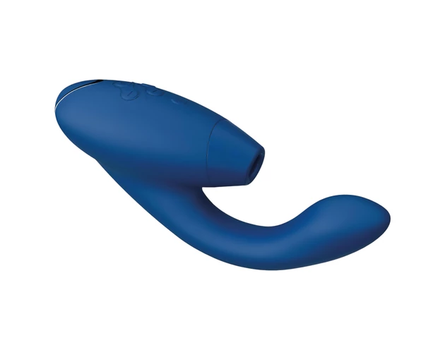 Womanizer Duo 2 - 2in1 G-pont vibrátor (kék)