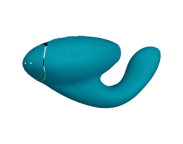 Womanizer Duo 2 - 2in1 G-pont vibrátor (zöld)