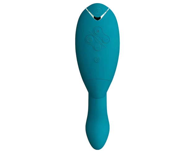 Womanizer Duo 2 - 2in1 G-pont vibrátor (zöld)
