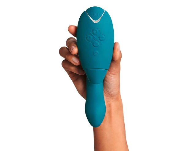 Womanizer Duo 2 - 2in1 G-pont vibrátor (zöld)
