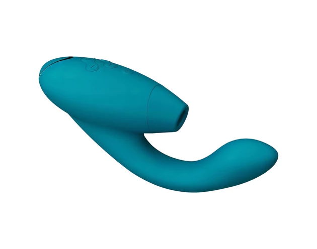 Womanizer Duo 2 - 2in1 G-pont vibrátor (zöld)