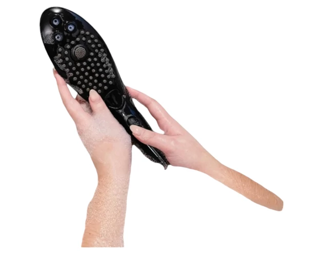 Womanizer Wave - masszírozó zuhanyfej (fekete)