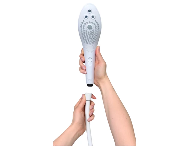 Womanizer Wave - masszírozó zuhanyfej (fehér)