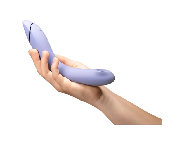 Womanizer OG - akkus, léghullámos 2in1 G-pont vibrátor (lila)