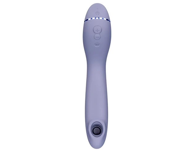 Womanizer OG - akkus, léghullámos 2in1 G-pont vibrátor (lila)