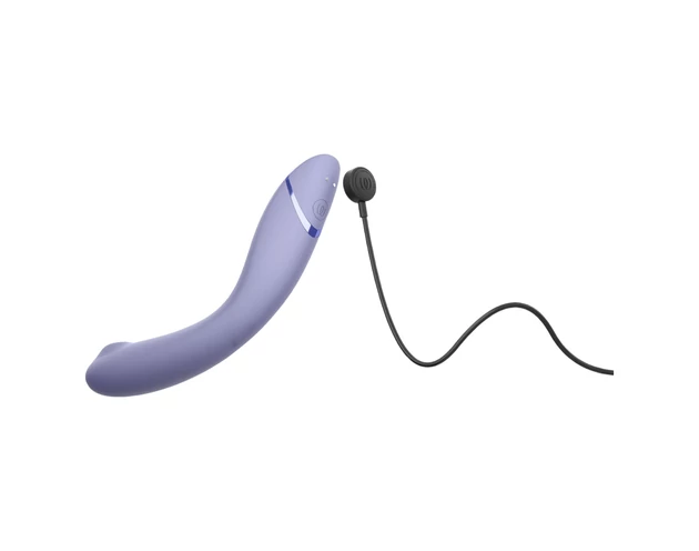 Womanizer OG - akkus, léghullámos 2in1 G-pont vibrátor (lila)