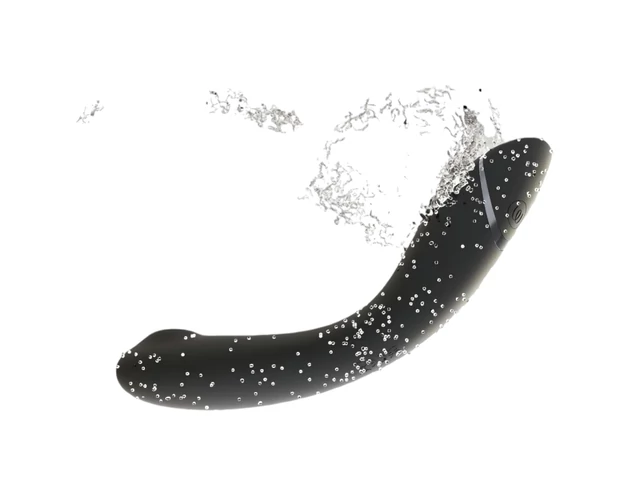 Womanizer OG - akkus, léghullámos 2in1 vibrátor (fekete)
