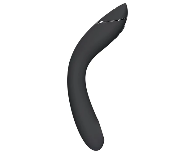 Womanizer OG - akkus, léghullámos 2in1 vibrátor (fekete)