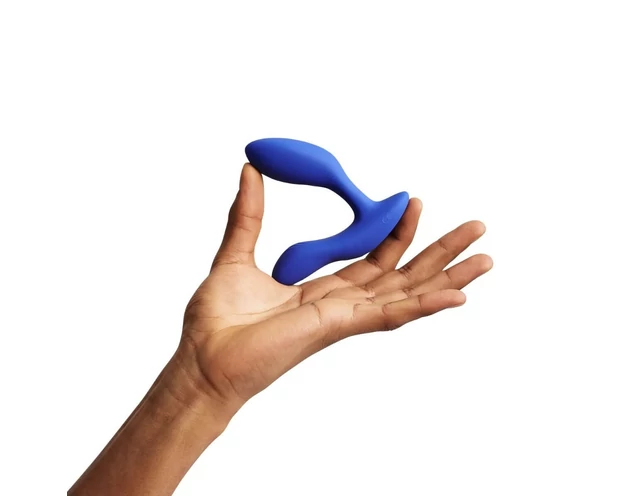 We-Vibe Vector - akkus, okos anál vibrátor (kék)