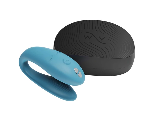 We-Vibe Sync Go - okos, akkus párvibrátor (türkiz)