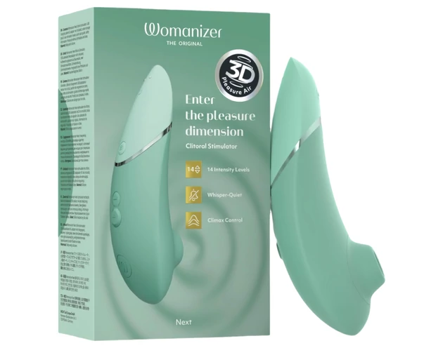 Womanizer Next - léghullámos csiklóizgató (zsálya)
