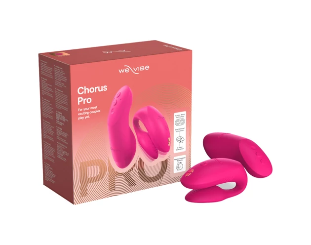 We-Vibe Chorus Pro - okos, távirányítós párvibrátor (pink)