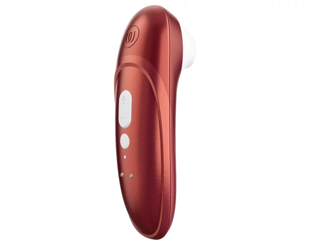 Womanizer Pro - léghullámos csiklóizgató (piros)