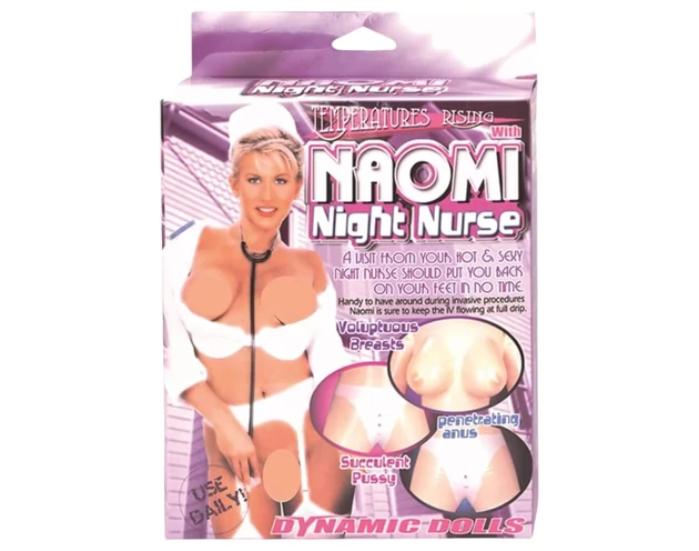 Naomi - nővérke guminő egyenruhában