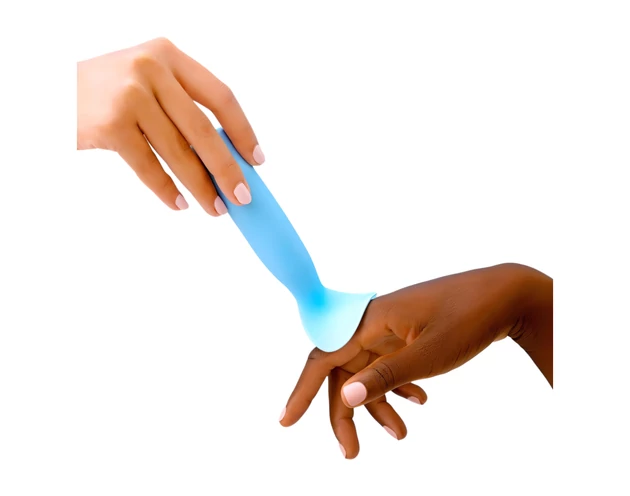 Smile Makers - Francia szerető vibrátor (kék)