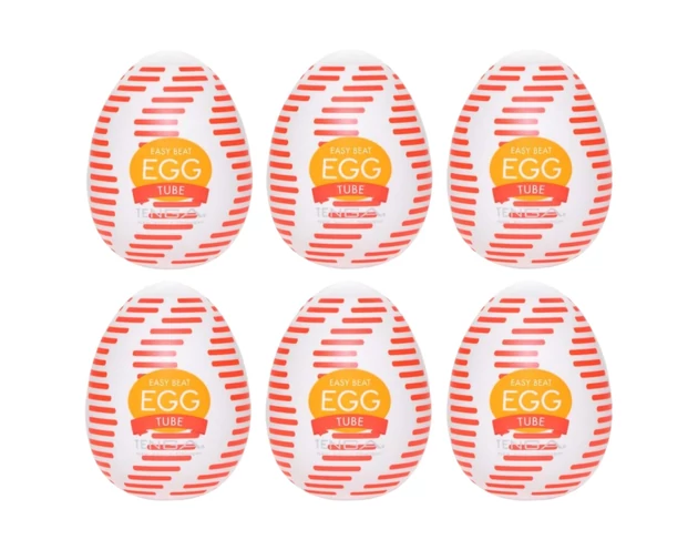 TENGA Egg Tube - tojás maszturbátor (6db)