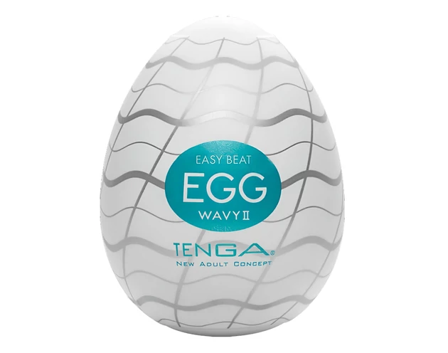 TENGA Egg Wavy II - tojás maszturbátor (1db)