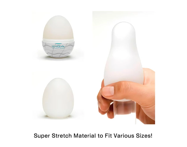 TENGA Egg Wavy II - tojás maszturbátor (6db)