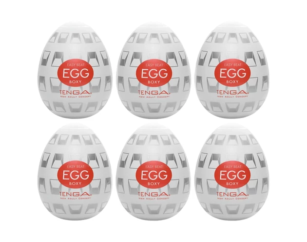 TENGA Egg Boxy - tojás maszturbátor (6db)