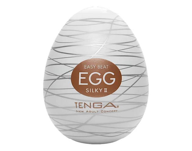 TENGA Egg Silky II - tojás maszturbátor (1db)