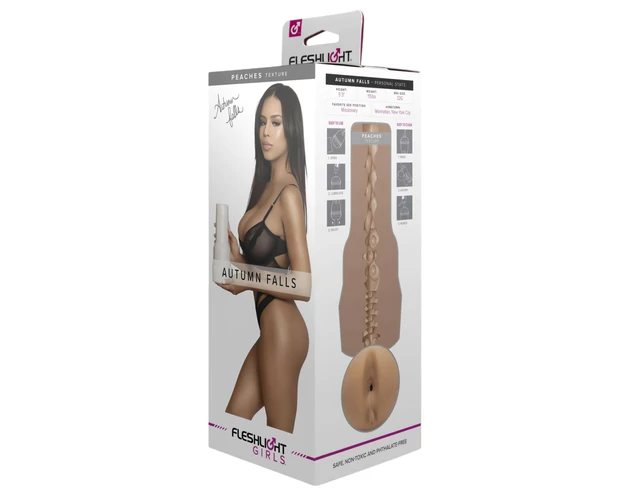 Fleshlight Autumn Falls Peaches - élethű műpopsi (natúr)