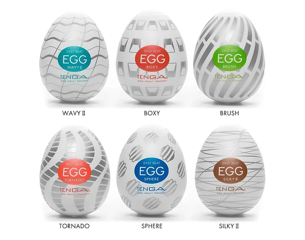 TENGA Egg New Standard - tojás maszturbátor (6db)