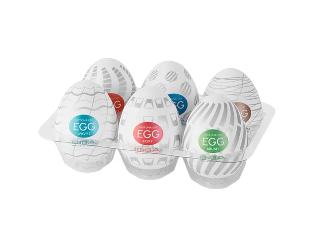 TENGA Egg New Standard - tojás maszturbátor készlet (6db)