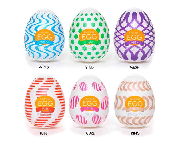 TENGA Egg Wonder - tojás maszturbátor (6db)