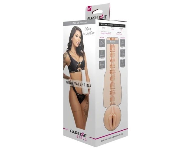 Fleshlight Gina Valentina Stellar élethű műpunci (natúr)
