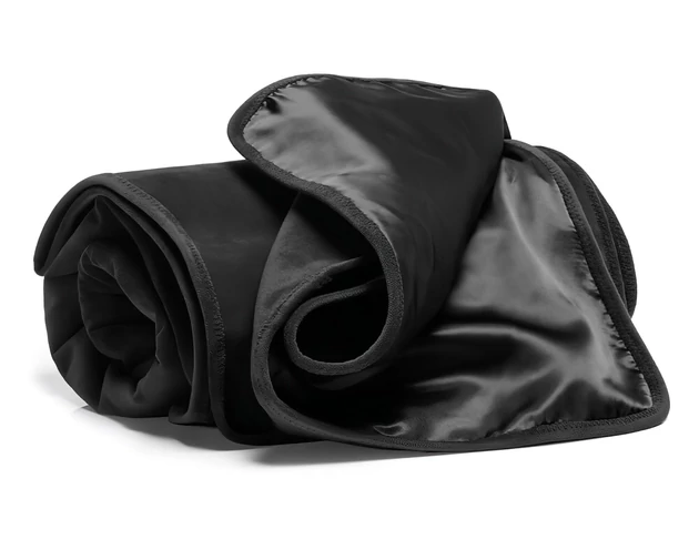 Liberator Fascinator Throw - mikroszálas szextakaró (fekete)