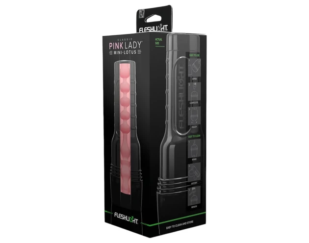 Fleshlight Pink Lady Mini-Lotus - élethű műpunci tokban (natúr)