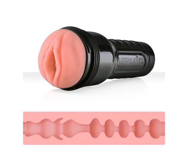 Fleshlight Pink Lady Mini-Lotus - élethű műpunci tokban (natúr)