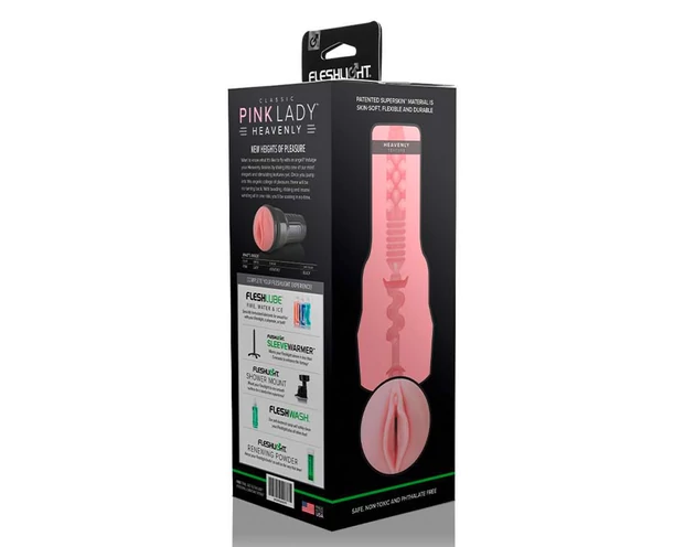 Fleshlight Pink Lady Heavenly - élethű műpunci tokban (natúr)